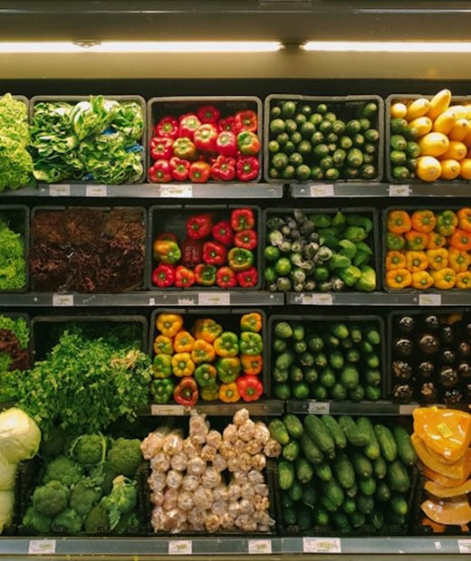 fresh organic vegetables